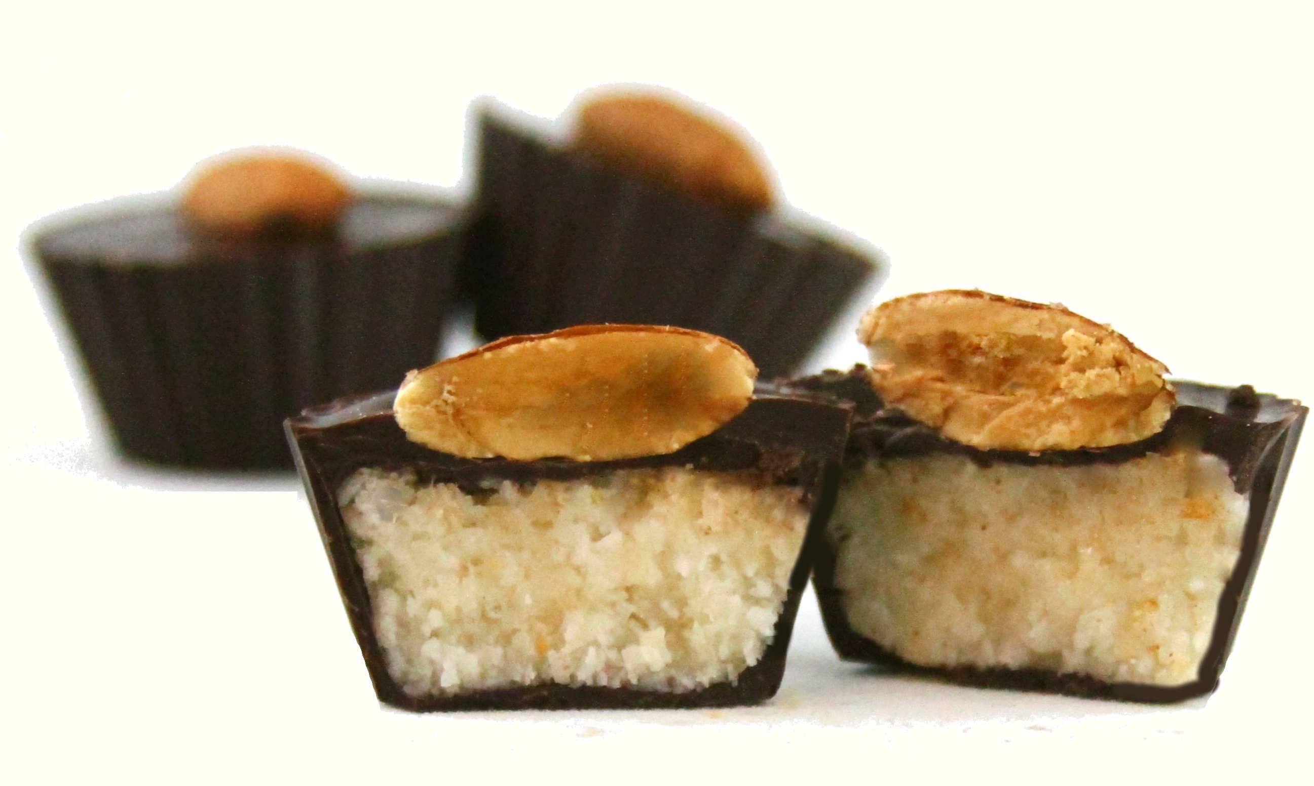 4 PC Organic Coconut Almond Cups - Vegan/Gluten Free