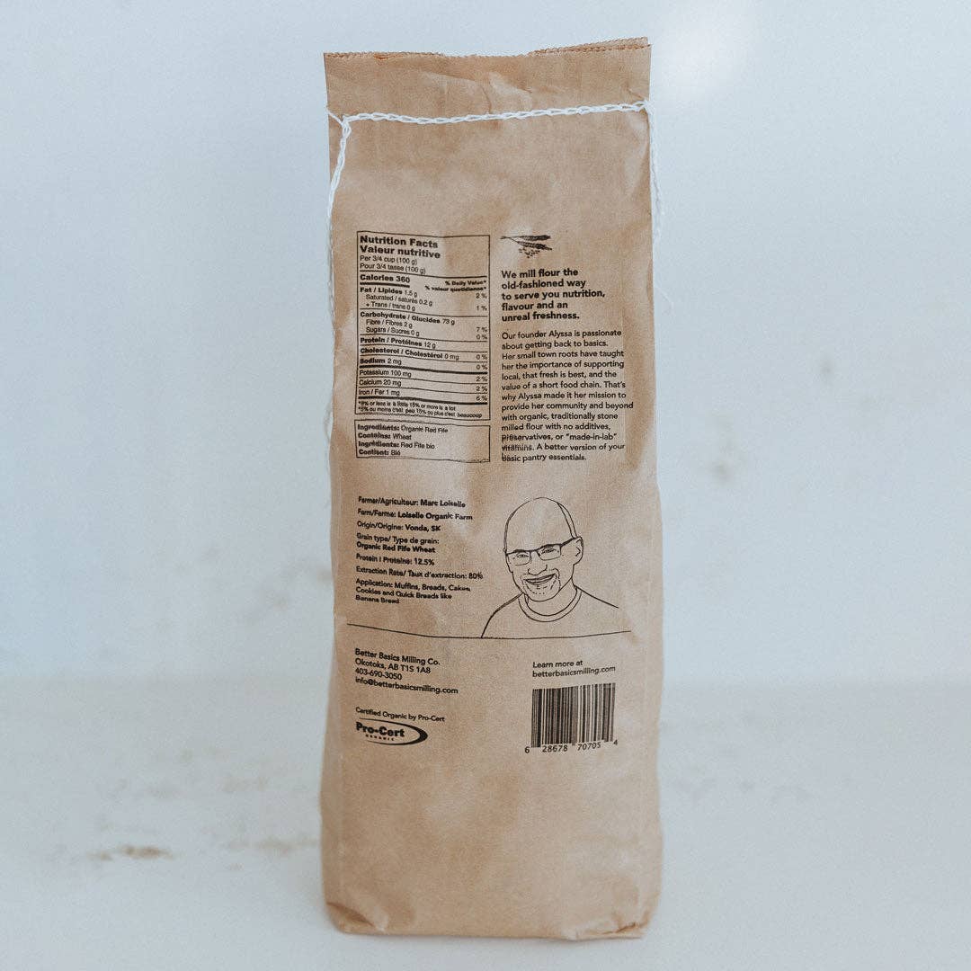 Organic Red Fife Multi-Purpose Flour