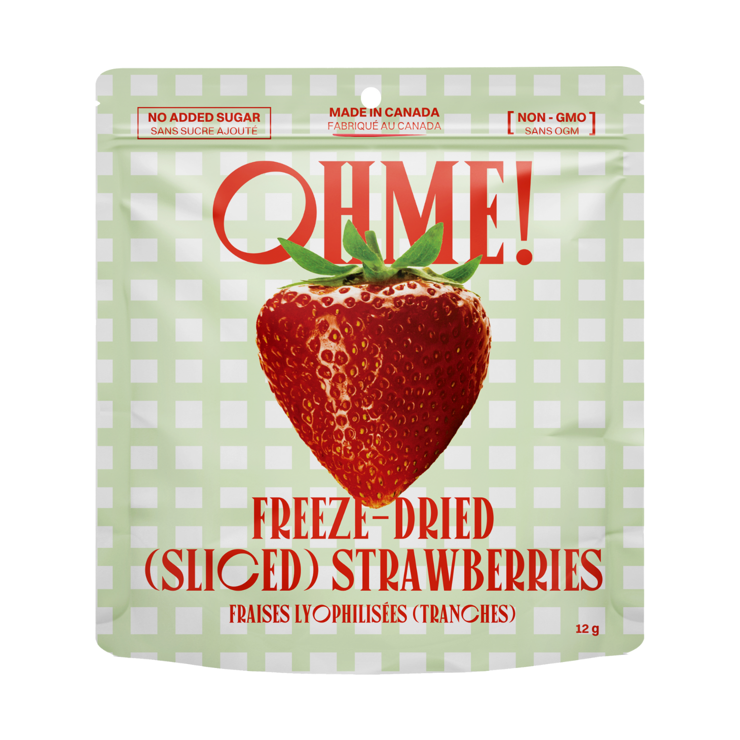 Freeze-Dried Strawberries (Snack Size)