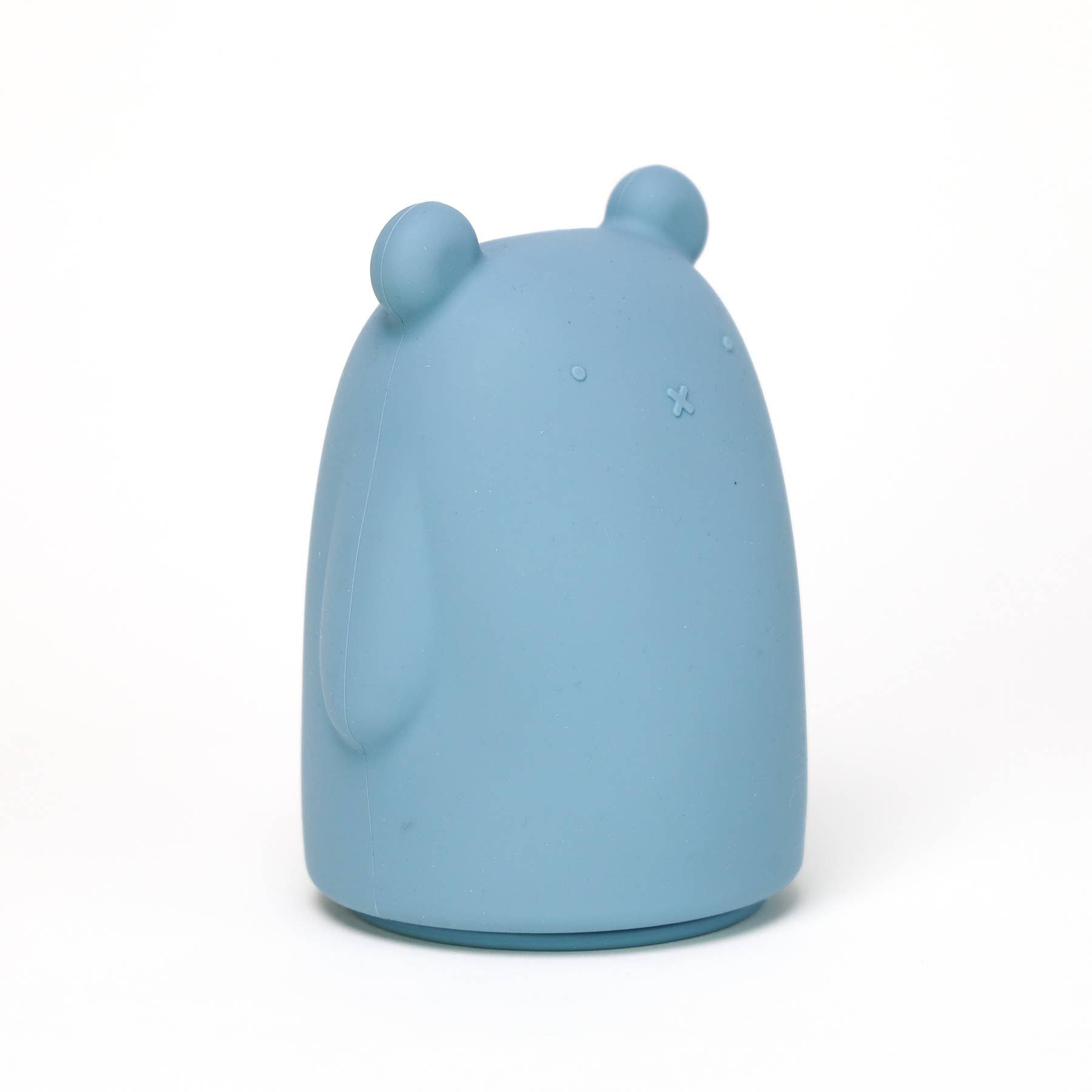 Back to School Soft Silicone Piggy Bank Bear - Blue