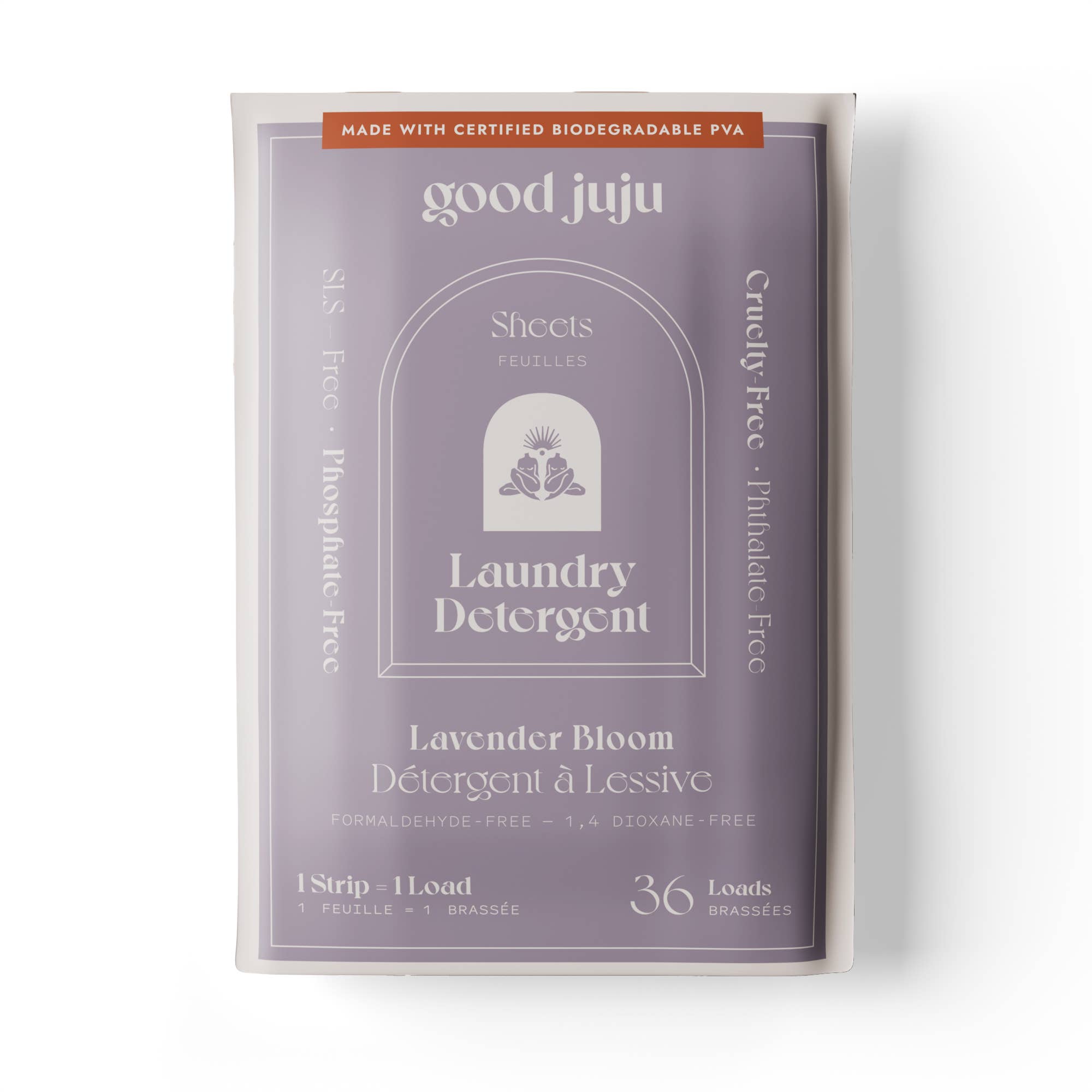 Laundry Detergent Sheets in Lavender Bloom