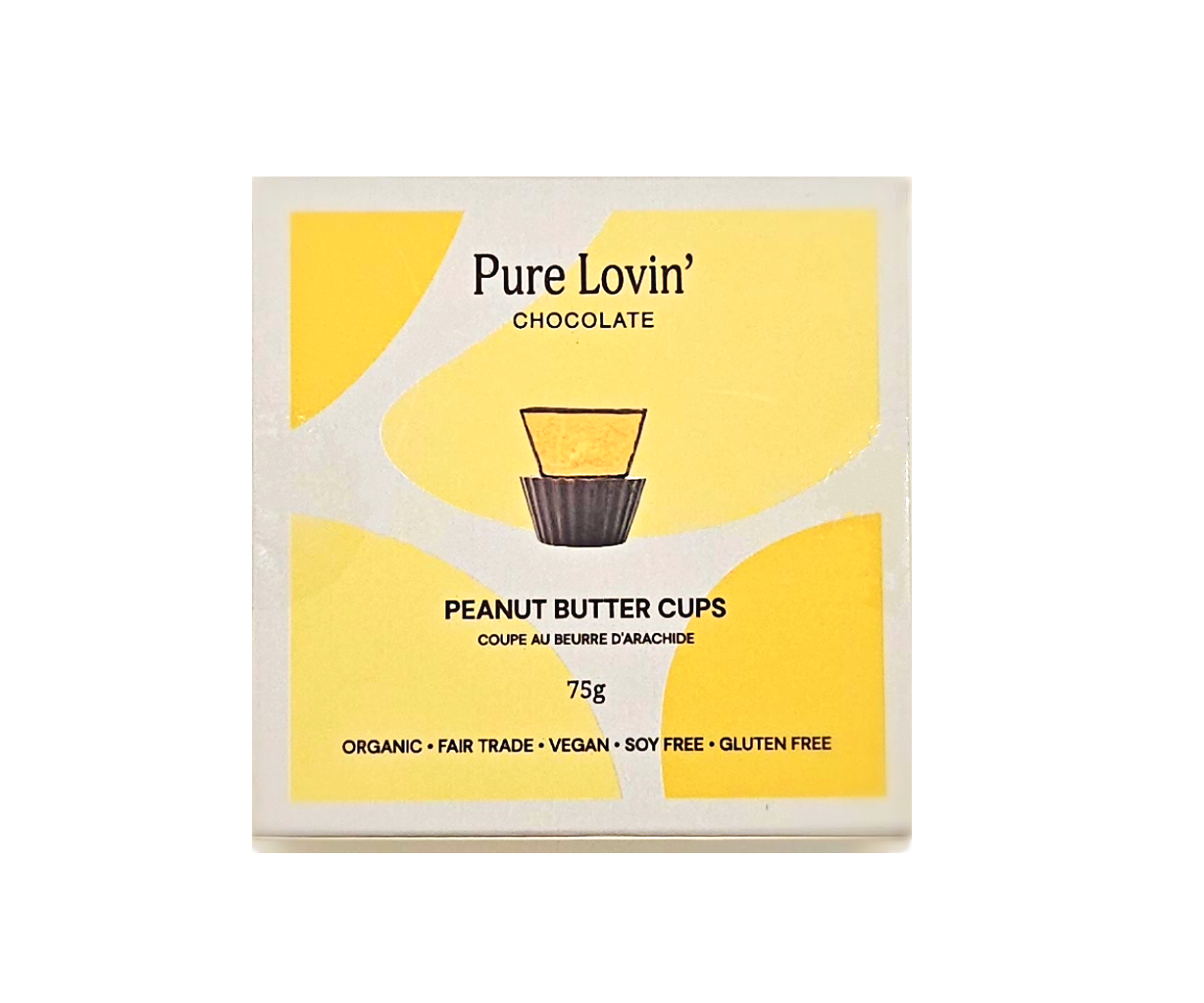 4 PC Organic Peanut Butter Cups - Vegan/Gluten Free